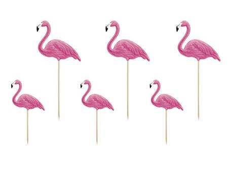 Toppery Aloha - Flamingi, 15-23,5cm (1 karton / 50 op.) (1 op. / 6 szt.)