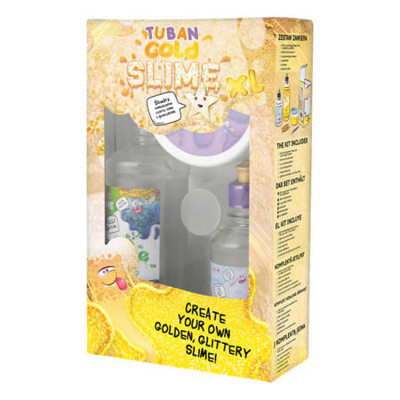 ZESTAW SUPER SLIME XL GOLD SHINE