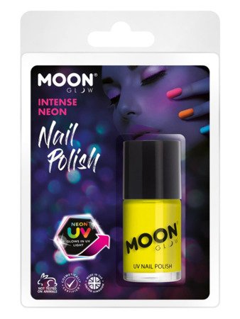 ŻÓŁTY LAKIER DO PAZNOKCI NEON UV